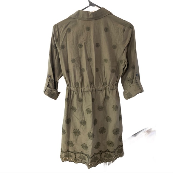 Maison Jules Green Patterned Dress - Picture 3 of 6